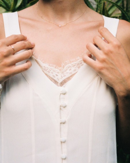 Mini Rosette Goud en Diamanten | LECARRE